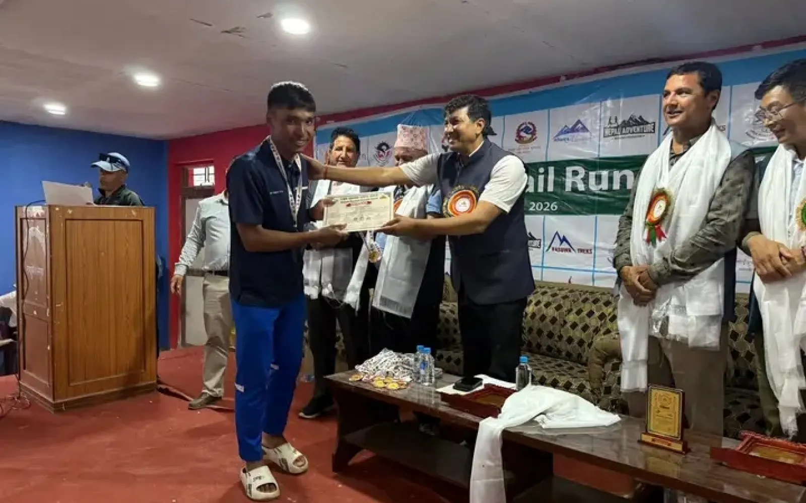 Roving Nepal Trek Guide Secures 10th Place in Langtang Trail Running