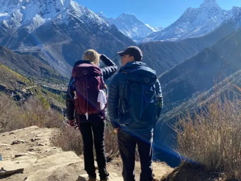 Family Seniors Kids Everest Treks