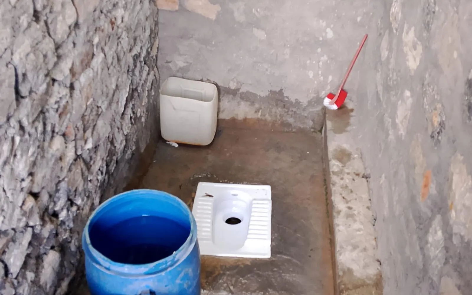 Nepal Trekking Route Toilet