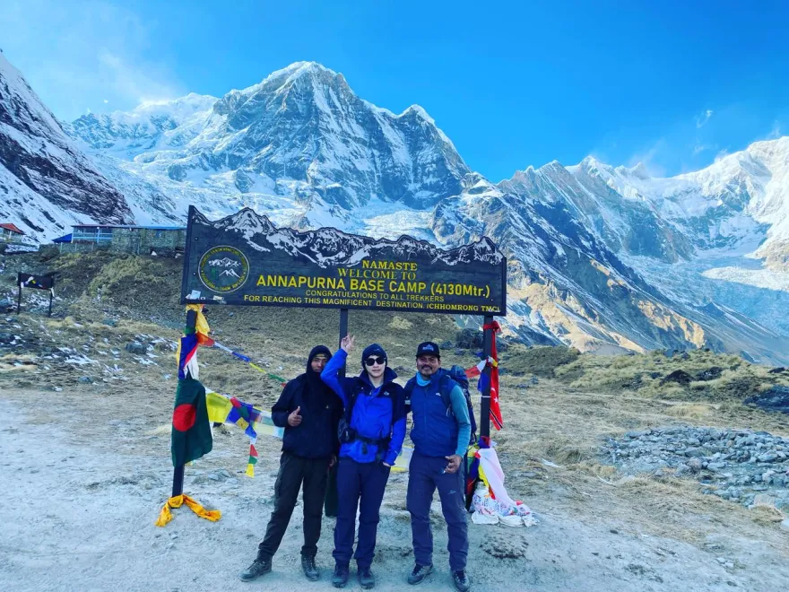 12 Days Annapurna Base Camp Trek with Kathmandu Pokhara Tour