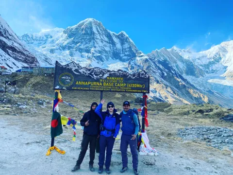 12 Days Annapurna Base Camp Trek with Kathmandu Pokhara Tour