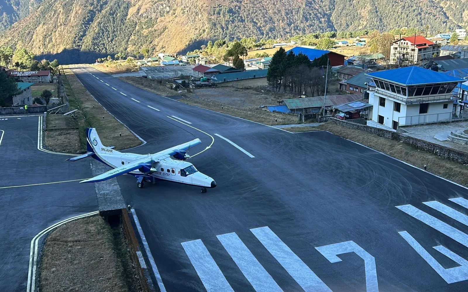 How far is Everest base camp from Lukla?