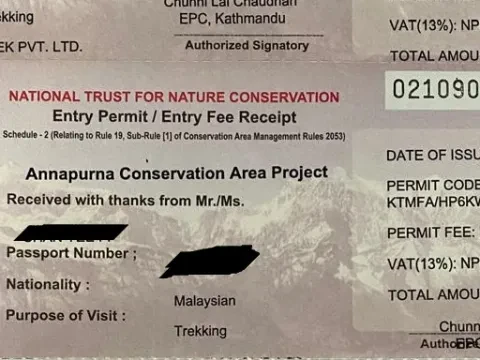 Nepal Trekking Permits