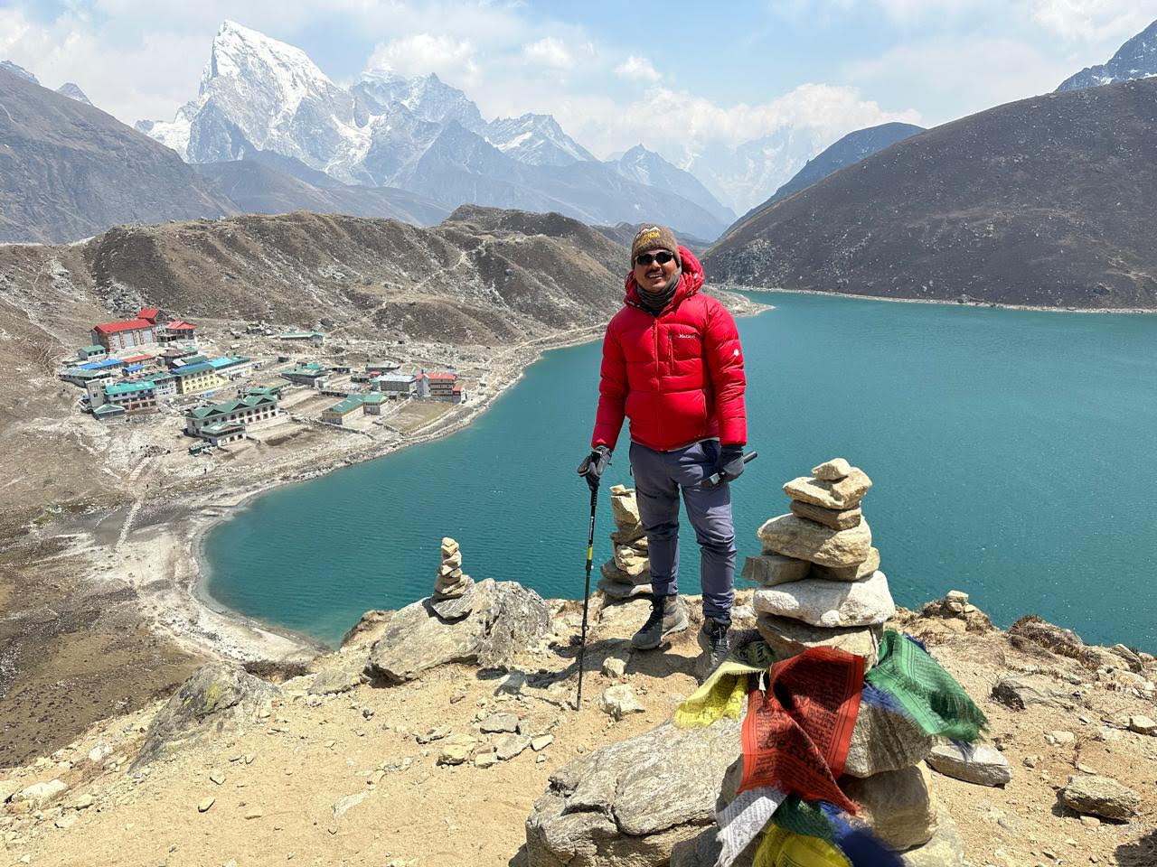view from Gokyo Ri